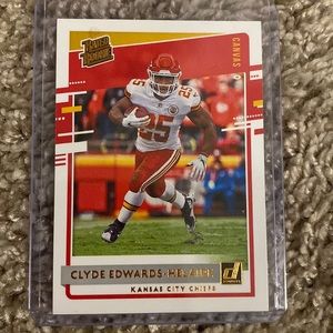 Clyde Edwards helaire Rated rookie Canvas